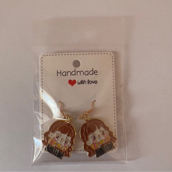 HARRY POTTER GINNY WEASLEY earrings - Picture 3 of 3